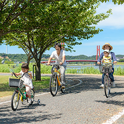 北方湖畔公園 レンタサイクル