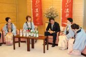 清風荘女将 酒米 山田錦の説明です。