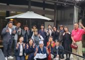 昼食は幹さんも一緒!