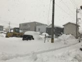 平成30年豪雪 白和荘駐車場