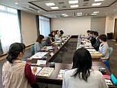 北潟湖畔荘「花ゆらり」での会議