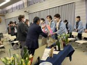 森あわら市長に贈呈