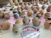 かわいい!!越前焼の起き上がり小法師~