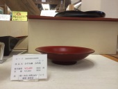 マッチングする越前漆器の器
