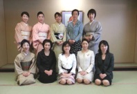 稲田大臣とあわら温泉女将