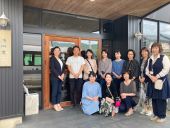 漆琳堂社長と女将