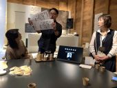 杉原社長の越前和紙レクチャー