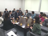 JR東 びゅう事業部の皆さんとあわら温泉女将